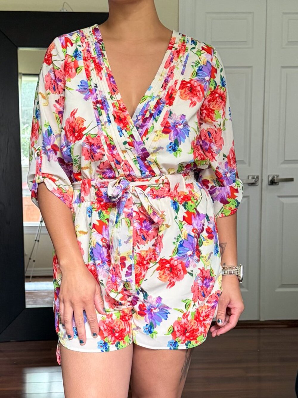 Gianni Bini Floral Romper